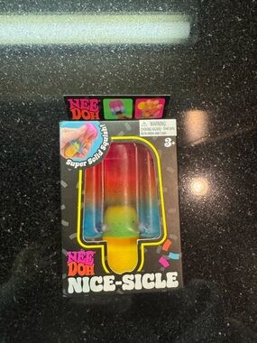 NeeDoh Nice-Sicle Rainbow Popsicle Squishy
